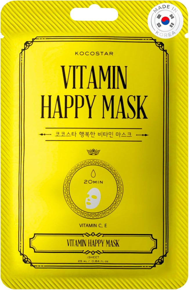 Kocostar Happy Mask Facial Sheet Vitamin 23ML 1's