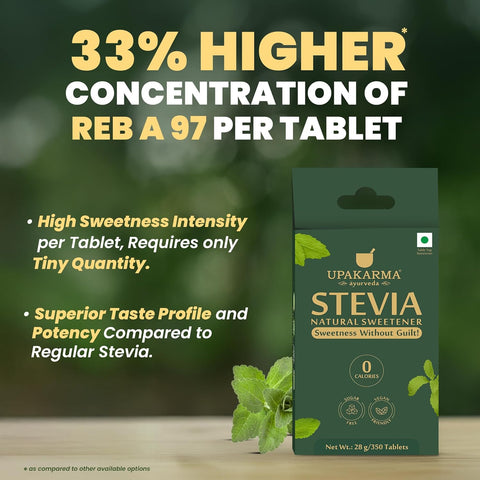 UPAKARMA Stevia Tablets 350 Count