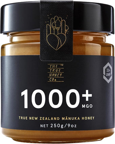 True Honey 1000+ MGO Manuka Honey 250G