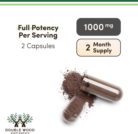 DoubleWood Supplements Shilajit Resin Capsules 120