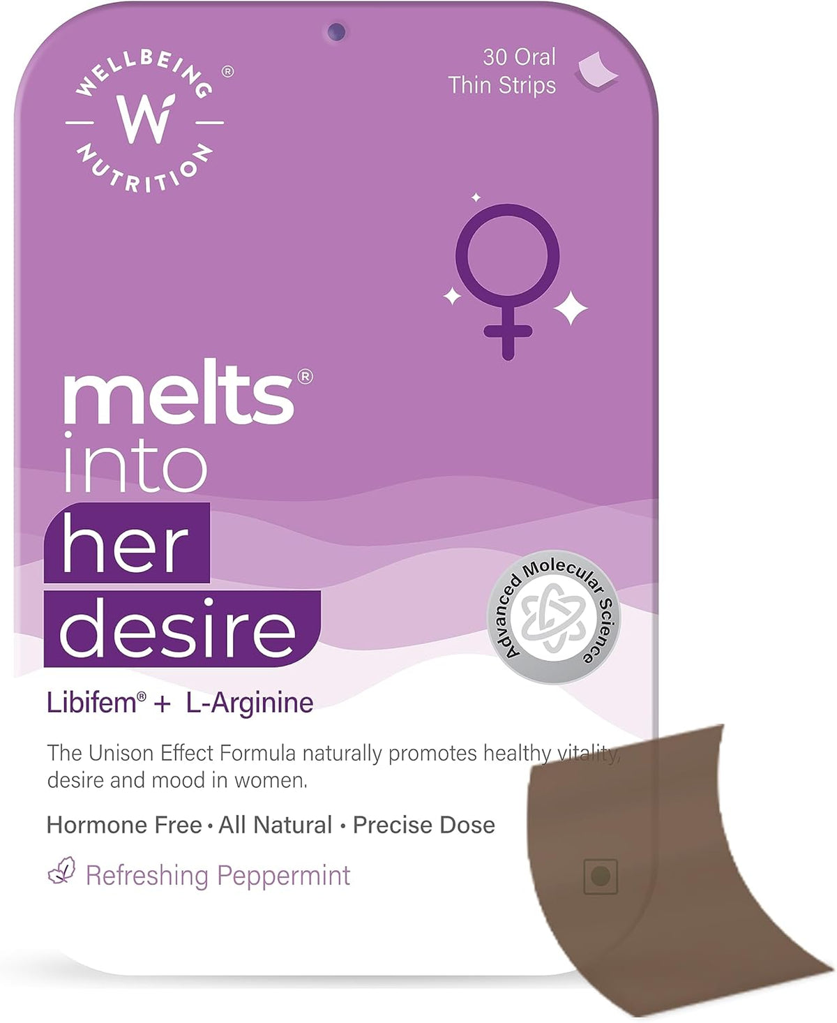 Wellbeing Nutrition melts Her Desire 30 Oral Strips