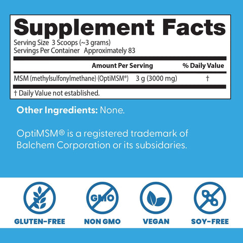 DR BEST MSM POWDER 250G