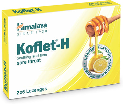 Himalaya Koflet H Lozenges Lemon 12's