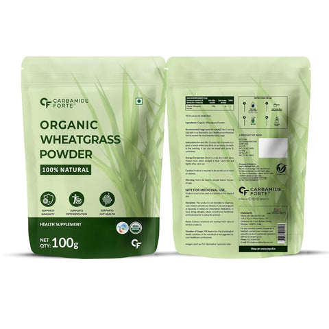 Kapiva Ayur Foods Organic Wheatgrass Powder 100g