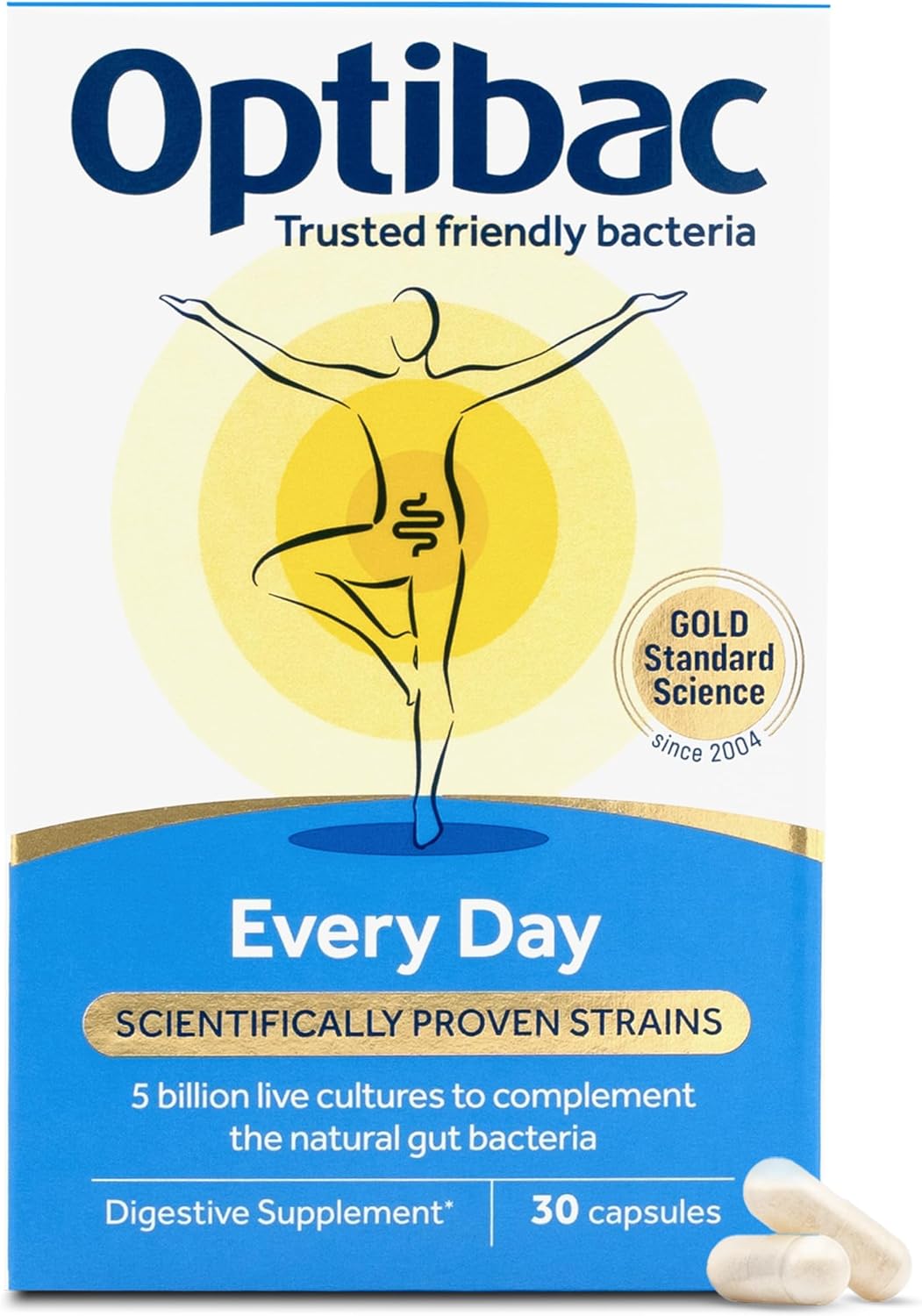 OptiBac Every Day Digestive Cap 30's