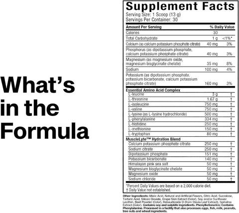 Muscletech PLATINUM EAA 30S GRAPE