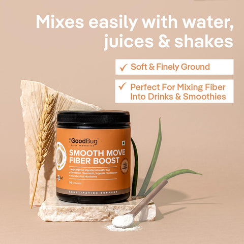 The Good Bug Smooth Move Fiber Boost 30 Servings - Powder