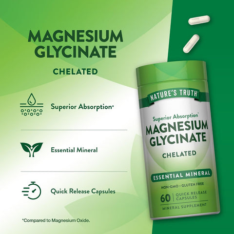 NT MAGNESIUM GLYCINATE 60CAP (24/CASE)