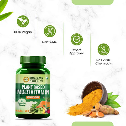 Himalayan Organics Plant Based Multivitamin 60 Tablets