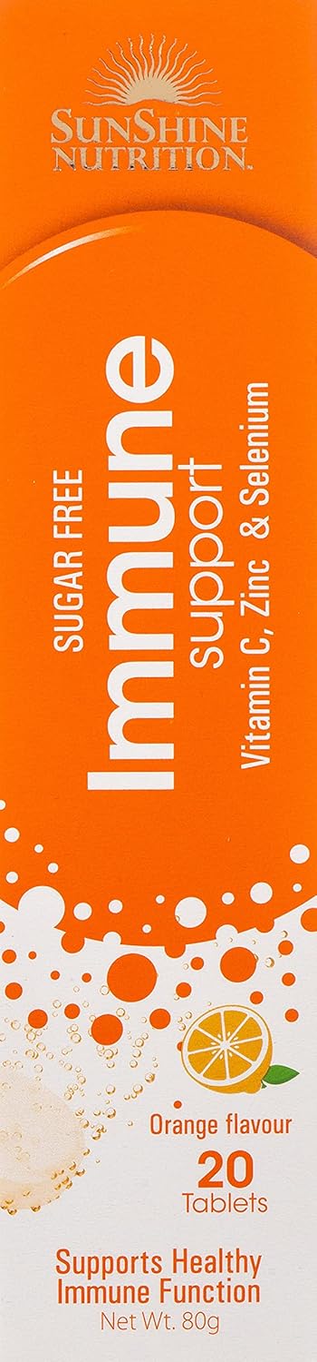Sunshine N Immune Support Efferv Orange Tabs 20'S