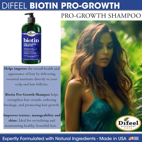 Difeel Biotin Pro-growth Shampoo 350ml