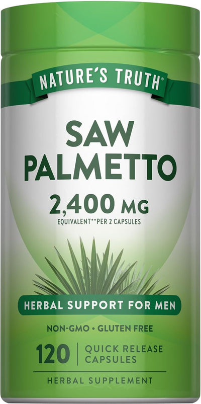 NT SAW PALMETTO HERBAL COMPLX 120CAP