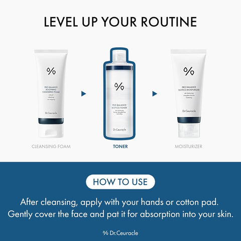 Dr.Ceuracle Pro Balance Biotics Toner 300Ml