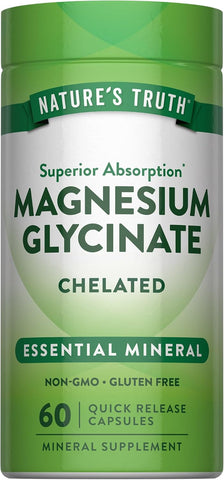 NT MAGNESIUM GLYCINATE 60CAP (24/CASE)