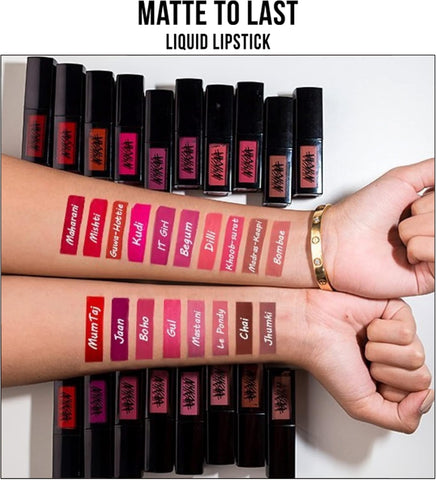 Nykaa Matte To Last ! Liquid Lipstick - Guwa Hottie -03