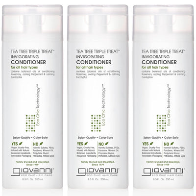 Giov Tea Tree Triple Treat Conditioner 8.5oz: 15008