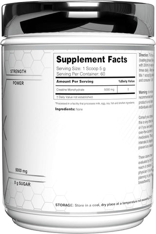 Z&M Creatine Monohydrate powder 300g