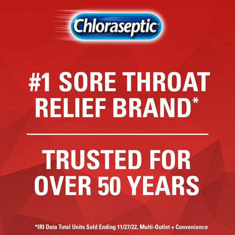 Chloraseptic Max Sore throat Wild Berries 18 Lozengers