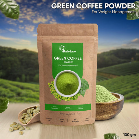 Herbal Max Green Coffee Powder 100g¬â€