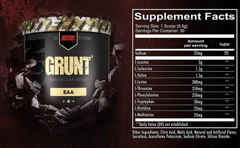 Redcon1 Grunt EAA Tiger's Blood 285 gms