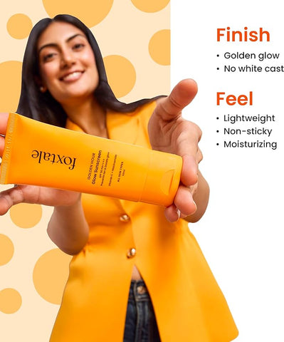 Foxtale Glow Sunscreen Spf 50 Pa++++ 50Gm