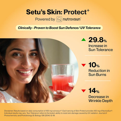 Setu Skin Protect Powder 30 Sachets, Strawberry