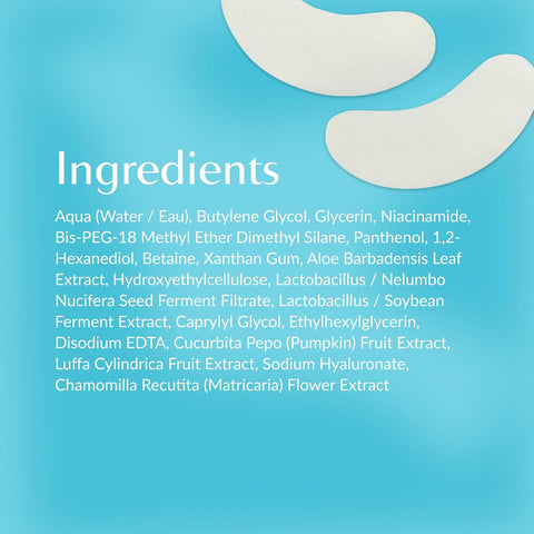 Talika Bio Enzymes Eye Patch - Instant Ultra-Moisturising Eye Patches - Eye Mask For Dark Circles & Tired Eyes - Single Pair