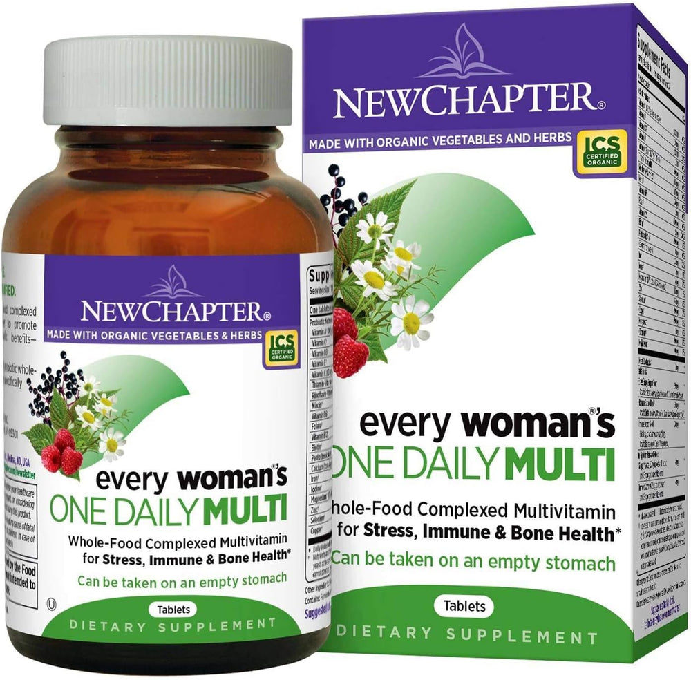 New Chapter Every Woman's Multivitamins Bone Support 72 Vegetarian Tablets (Dietary Supplement)