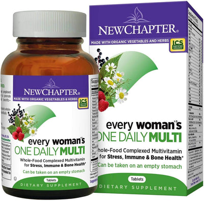 New Chapter Every Woman's Multivitamins Bone Support 72 Vegetarian Tablets (Dietary Supplement)