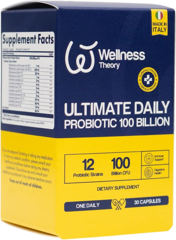 Wellness Theory Ult Daily Probiotics 100B Caps 30S