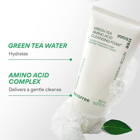 Innisfree Green Tea Amino Cleansing Foam150G