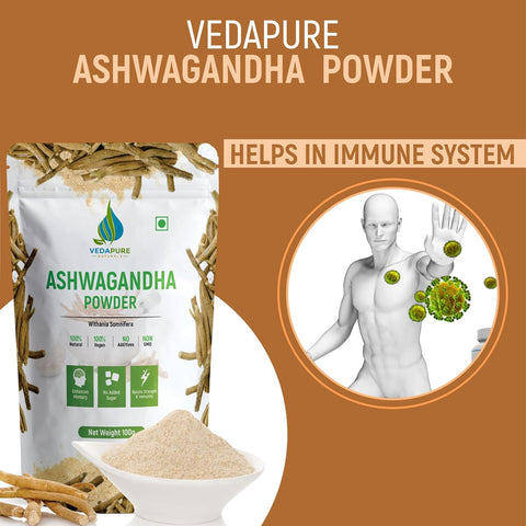 Vedapure Ashwagandha Powder 100 gram