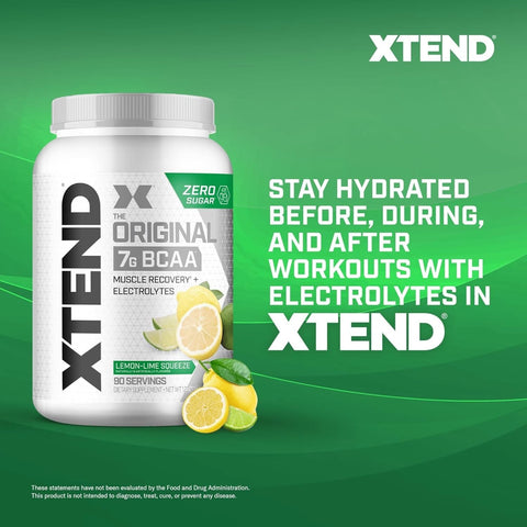 XTEND Original BCAA Powder Lemon Lime 90s