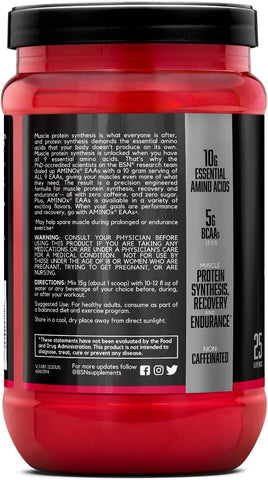 BSN Amino X EAA Powder - 10g Essential Amino Acids - 375g – image 7