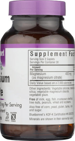 BlueBonnet MAG CITRATE 400MG 60S