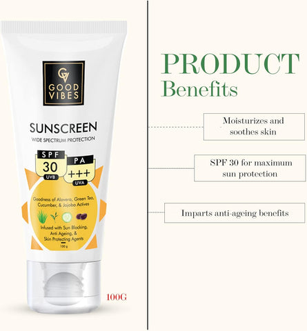 Good Vibes SunScreen 30 SPF