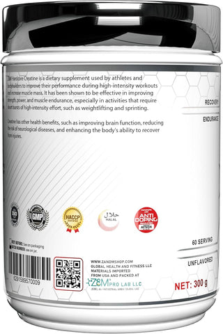 Z&M Creatine Monohydrate powder 300g