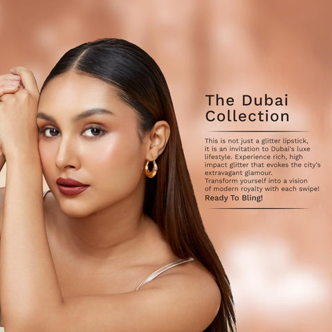 Pilgrim Glitter Lipstick Royal Noor 4.2 gm