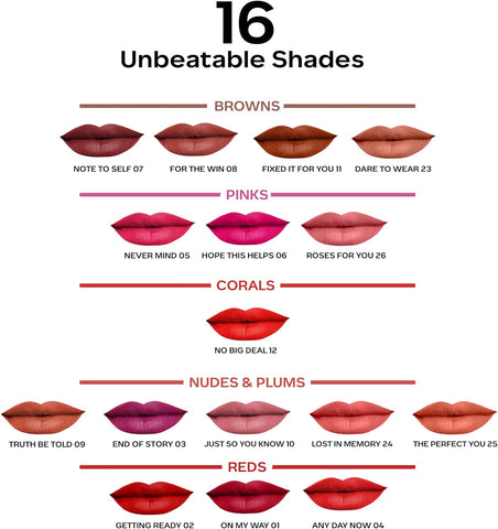 Faces Canada Comfy Matte Lip Color For The Win 08 3ml