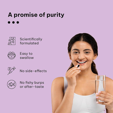 HK Vitals Multivitamin With Omega-3 Supplement (60 Capsules) | For Men And Women | 21 Vitamins & Minerals | 180Mg Epa & 120Mg Dha