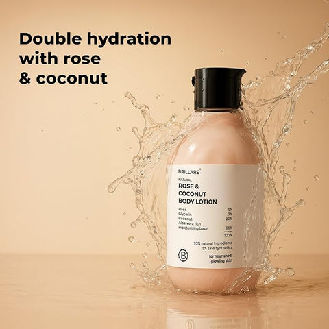 Brillaire Rose & Coconut Body Lotion 200Ml