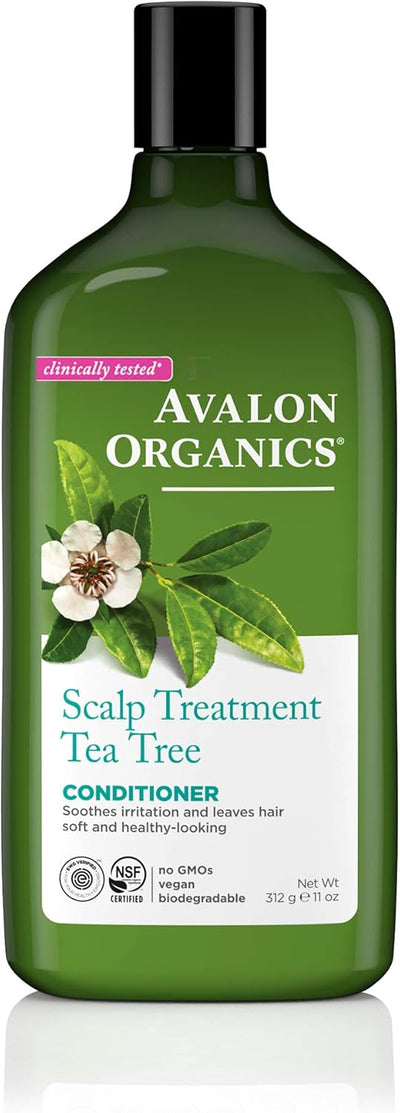 Avalon Organics, Conditioner, Scalp Treatment, Tea Tree, 11 oz (312 g)