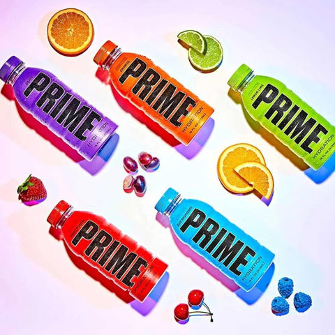 Prime Hydration Sports Drink Variety Pack 16.9 Fl Oz By Golax (15-Pack)