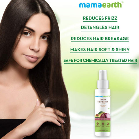 Mamaearth Onion Hair Serum with Onion & Biotin, 100 ml