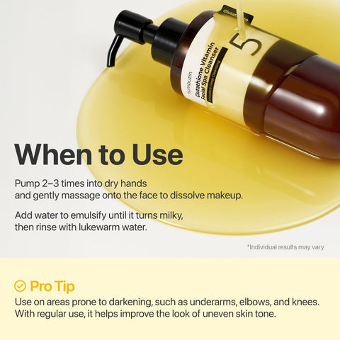 Numbuzin Glutathione C Facial Spa Cleanser