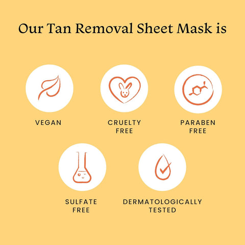 Foxtale Essentials by De-Tanning Sheet Mask