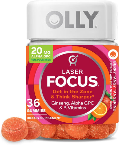 OLLY LAZER FOCUS GUMMY 36