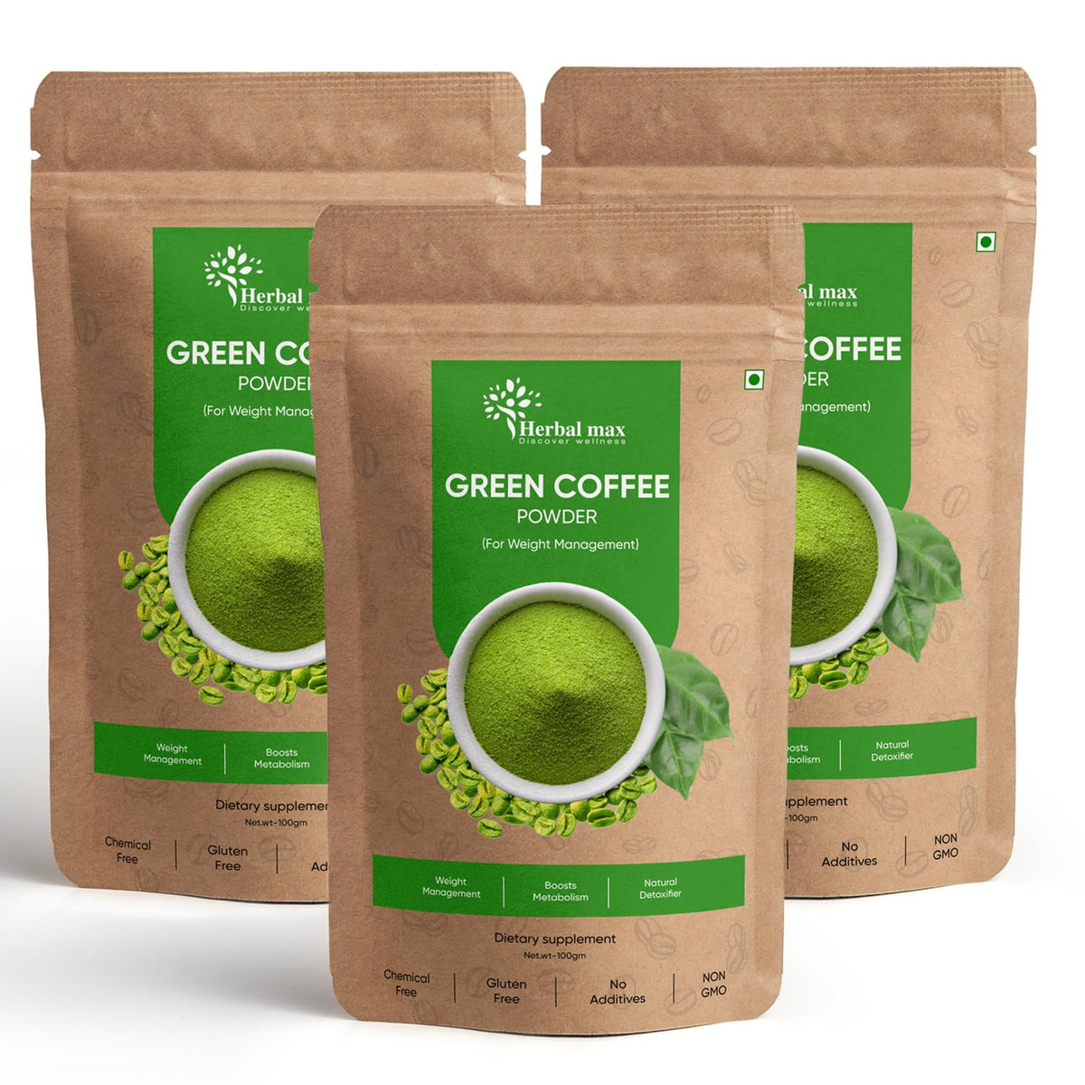 Herbal Max Green Coffee Powder 100g 