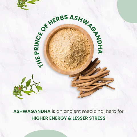 Himalayan Organics Ashwagandha 1000mg 120 Tablets