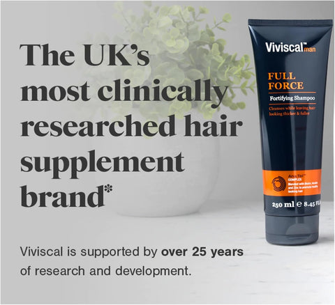Viviscal Full Force Fortifying Shampoo Men 250ml